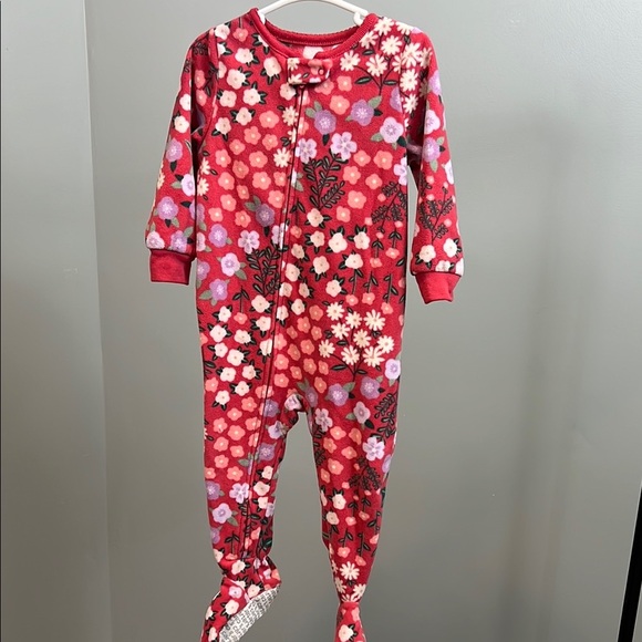 Floral and Heart Pajama Bundle - Baby girl Pajamas - Picture 6 of 7